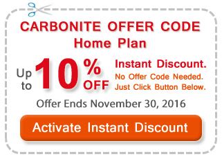 offer code for carbonite pro